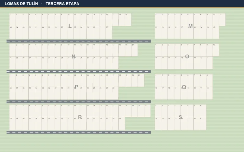 Lomas de Tulín — Tercera Etapa