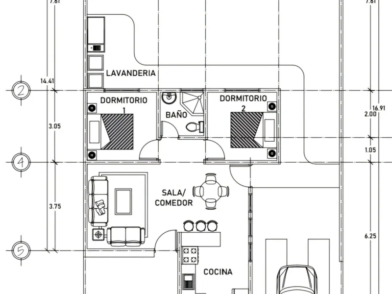 Casa Modelo Moscú en Residencial Quinta Bertita, Juticalpa